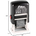Shiny S-304 Self-Inking Dater Stamp – Compact Date Stamp